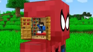 BEMÁSZTAM PÓKEMBER FEJÉBE A MINECRAFTBAN