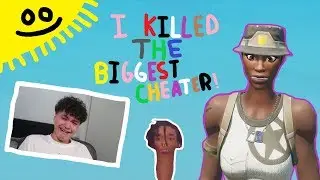 KILLING THE BIGGEST FORTNITE CHEATER... (sad)