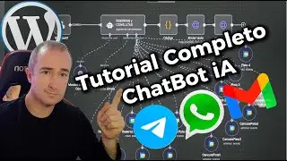 Curso N8N desde cero ¿Cómo crear un chatbot para mi sitio web sin saber programar?