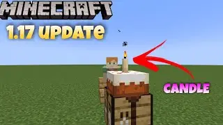 CANDLES  IN MINECRAFT official version 1.17 ||t-launcher ||#MinecraftNewUpdate