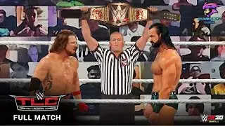 FULL MATCH | WWE TLC 2020 | Drew McIntyre vs AJ Styles