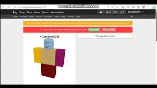 Brick Hill Legacy - Reactivating a Deleted User - Brick Hill Revival | FurF Wheel
