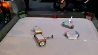 Mini Robot Wars @ Maker Faire 2013, Newcastle, UK