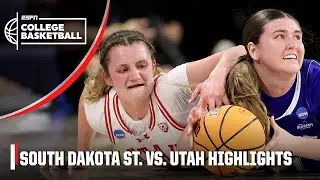 South Dakota State Jackrabbits vs. Utah Utes | Full Game Highlights | NCAA Tournament