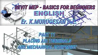 Placing Air Terminal (Diffuser) & Mechanical Equipment in Revit MEP