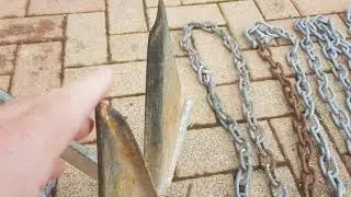 How to stop a Danforth anchor from dragging