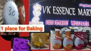 Vk essence Mart sembakkam|| one place for baking🎂🥧