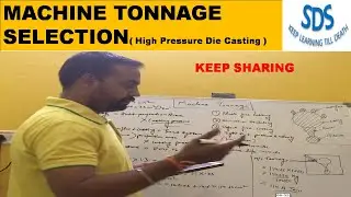MACHINE TONNAGE SELECTION( High Pressure Die Casting )
