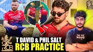 Tim David Injury update,Phil salt,Virat Kohli,Rajat Patidar RCB Practice Session Updates IPL 2025