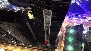 Skydiving Off Abandoned Graffiti Luxury High Rise In DTLA! (Must Watch)