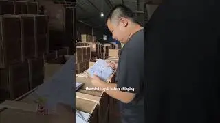 Take a look at our warehouse shipping process! #WarehouseShipping #CarbonFiberFactory #CarMods