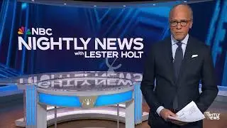 NBC 6 Miami - WTVJ HD: Intro NBC Nightly News with Lester Holt 2023 (2025/02/12)