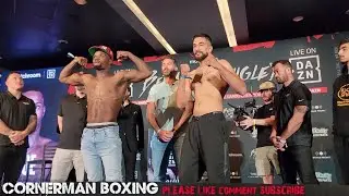 KHALIL COE VS BUNEET BISLA WEIGH IN & FACE-OFF AHEAD OF LIGHT-HEAVYWEIGHT BOUT @ MSG