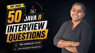 50 Java 8 Interview Questions You Should Know | Java 8 Interview Preparation
