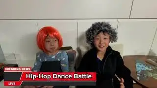 Hip-Hop Dance Battle! #dancegenre #funny #huh #edit
