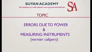 LECT   4 TOPIC ERRORS AND MEASURING INSTRUMENT