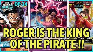 ROGER IS THE KING OF THE PIRATE!! - OP14-EB04 🔵🟣 UP Luffy VS. 🟡 ST29 Luffy 🎮 GAMEPLAY