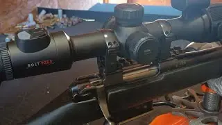 Nocpix Bolt P25R прострелка с 2 патрона на CZ 223