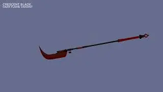 Crescent Blade [Free Model 011A] [Dark Flame Variant]