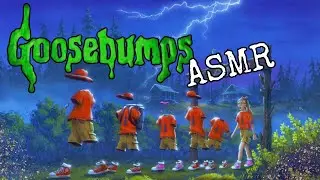 ASMR Reading Goosebumps Ghost Camp Part 1 of 2 || Audiobook || Layered Sounds || Summerween