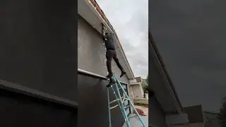 He got stuck on the roof&hellip;😳