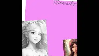 WHIMSICAL PRINCESS TALE/NEW COLORINGBOOK/ BY DREAMWORLDCOLORING/PREVIEW