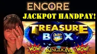 MAJOR JACKPOT HANDPAY! Treasure Box Kingdom Encore Edit