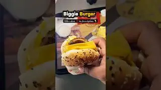 🍔 Burger Alert ‼️ | Biggie Burger | #shorts #burger