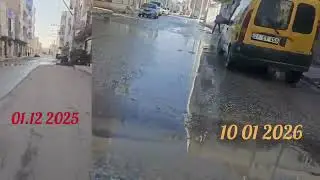Nusaybin’de Su Sorunu Devam Ediyor: Umut Sokak’ta Cadde Boyu Sızıntı
