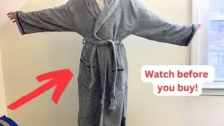 Review: Classic Bathrobe Turkish Cotton Robe on Amazon