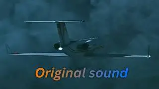 2001 Avjet Gulfstream III Crash - Animation (Original Sound)