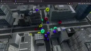 React three fiber three.js SSGI balls physics test
