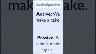 Active vs passive  #dearsir  #activepassivevoice #sentences #english #education
