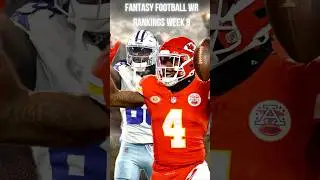 Fantasy Football WR Rankings Week 8 PT3, agree? #fantasyfootball #fantasyfootballrankings #nfl