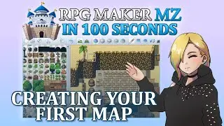 Создание вашей первой карты // RPG Maker MZ за 100 секунд