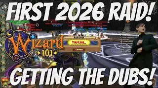 FIRST RAID OF 2026! Wizard101 Ghastly Conspiracy Double Storm Double Support! First L of the Year?!