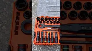 $149 New Klein Tools 33-Piece Set Hex Bit Driver Socket Set