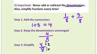 FRACTIONS LESSON 5