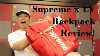 I COPPED THE SUPREME BACKPACK!🔥🔥🔥 SUPREME X LV | SEOUL