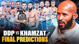 DDP vs KHAMZAT FINAL PREDICTIONS | WHO WINS DU PLESSIS vs CHIMAEV?!