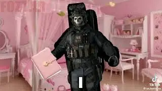 Ghost writing in his diary