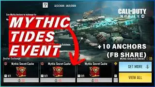 How to get 10 FREE Mythic Secret Caches! 🌊 Mythic Tides Event Guide | CODM