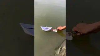 Paper Boat Vs Rocket 🚀 crackers #experiment #shorts #rocket