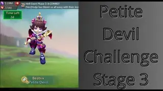Lords Mobile - Petite Devil challenge - Stage 3