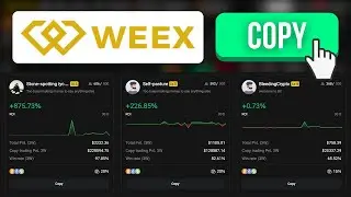 WEEX Copy Trading Tutorial ✅ Make money by copying Pro Trades!