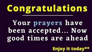 Receive your blessing now!! || urgent message from god for you today || god blessings message #God