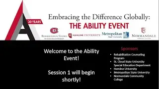 2021 Ability Event: International Disability Alliance with Jose Viera and Vladimir Cuk