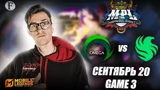 МОСКОВ от Team Falcons PH vs Omega Esports Game 3 | MPL PH S16 W5D2 Mobile Legends