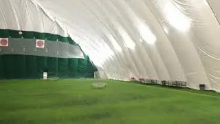 Indoor Driving Range at the Aurora Sport Zone Dome