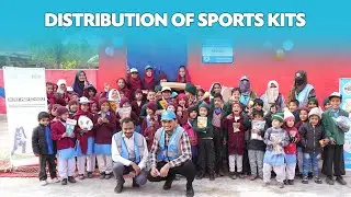Muslim Hands, in collaboration with the Punjab Education Foundation, distributed sports kits.